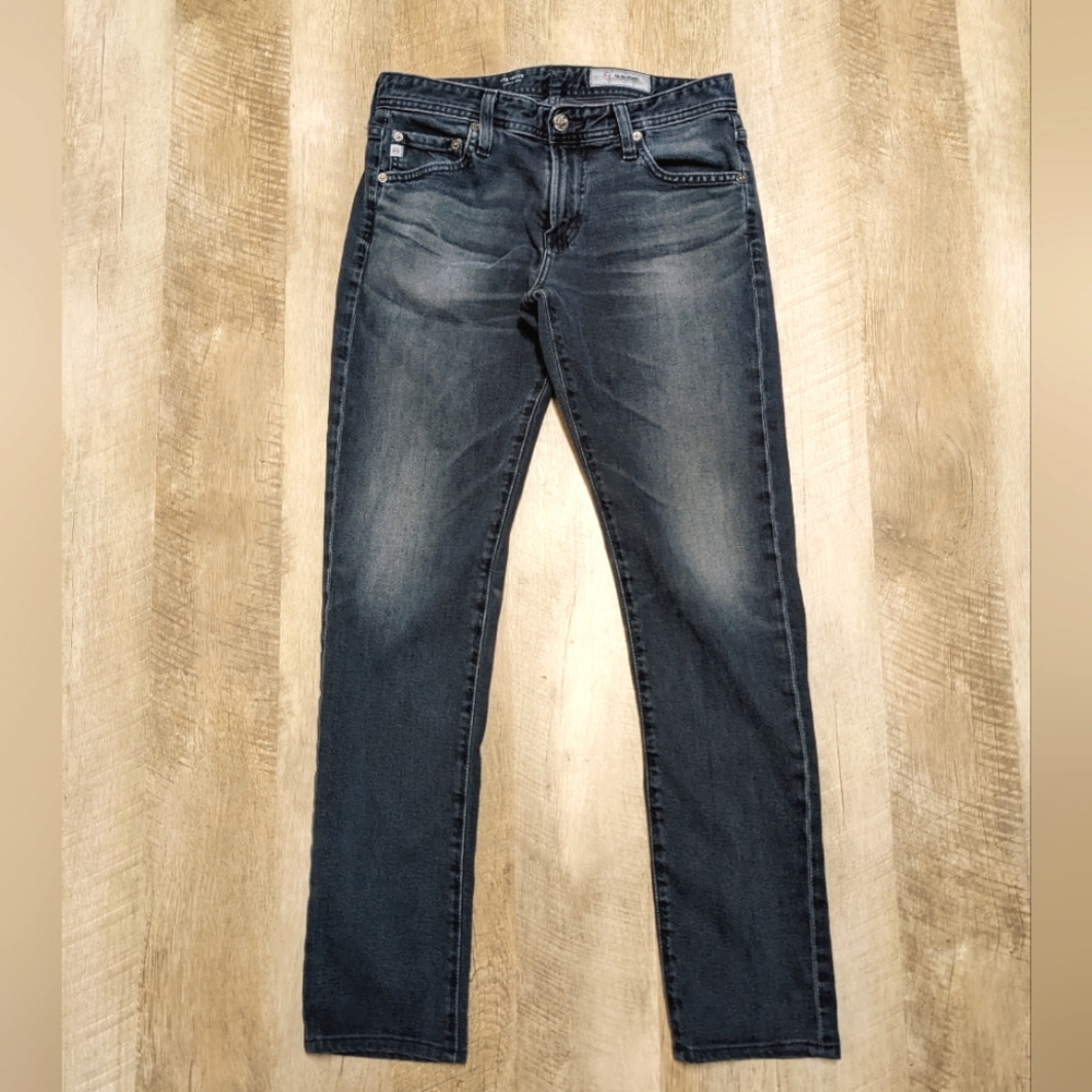 AG Adriano Goldschmied Dark Wash The Tellis Modern Slim Jeans Size 30R